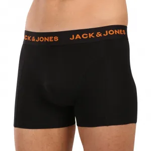 5PACK pánske boxerky Jack and Jones čierné (12167028-BLK/BLK) M, trenky