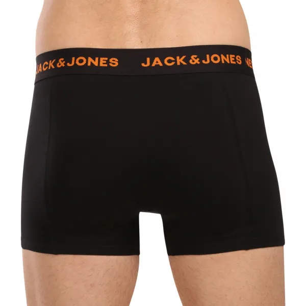 5PACK pánske boxerky Jack and Jones čierné (12167028-BLK/BLK) M, trenky