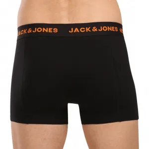 5PACK pánske boxerky Jack and Jones čierné (12167028-BLK/BLK) M, trenky