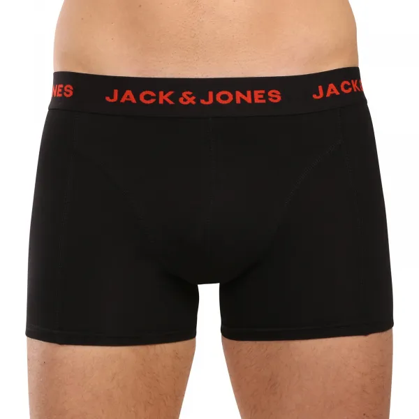 5PACK pánske boxerky Jack and Jones čierné (12167028-BLK/BLK) M, trenky