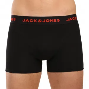 5PACK pánske boxerky Jack and Jones čierné (12167028-BLK/BLK) M, trenky