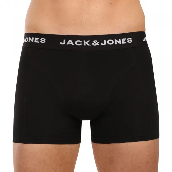 5PACK pánske boxerky Jack and Jones čierné (12167028-BLK/BLK) M, trenky