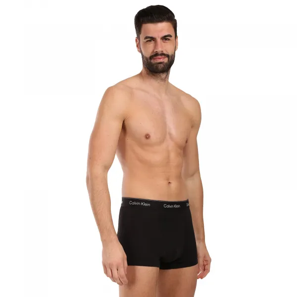 3PACK pánske boxerky Calvin Klein čierné (NB4286-TM6) M, trenky