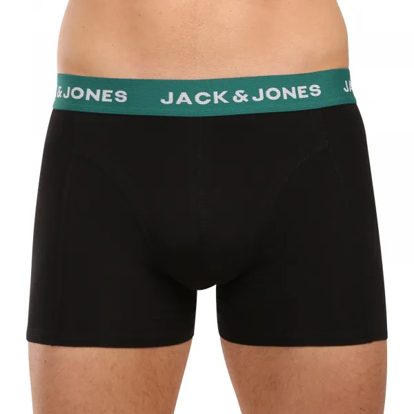 3PACK pánske boxerky Jack and Jones čierne (12271554) M, trenky