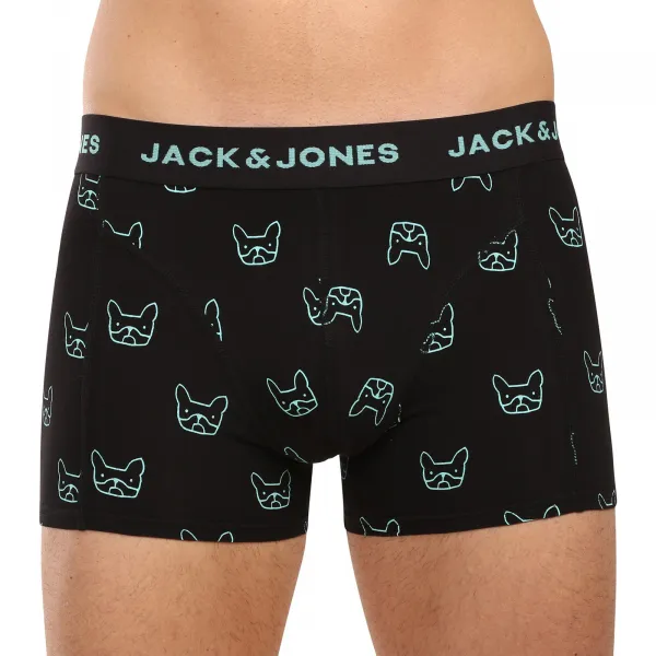 3PACK pánske boxerky Jack and Jones viacfarebné (12275817) M, trenky