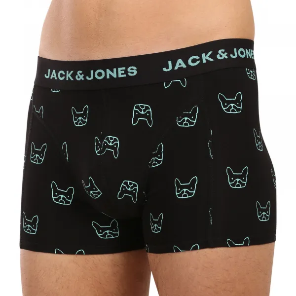 3PACK pánske boxerky Jack and Jones viacfarebné (12275817) M, trenky