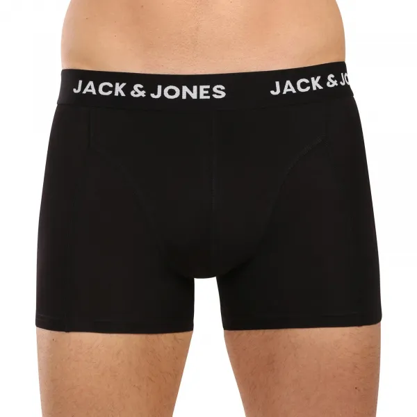 3PACK pánske boxerky Jack and Jones čierne (12268482) L, trenky