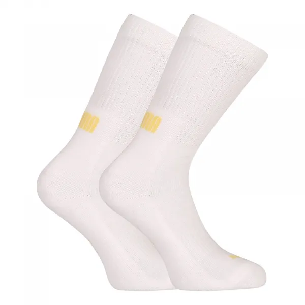 3PACK ponožky Puma vysoké biele (701222067 014) M