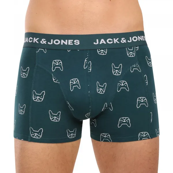 3PACK pánske boxerky Jack and Jones viacfarebné (12275817) M, trenky