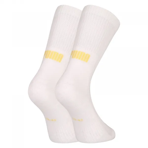 3PACK ponožky Puma vysoké biele (701222067 014) M