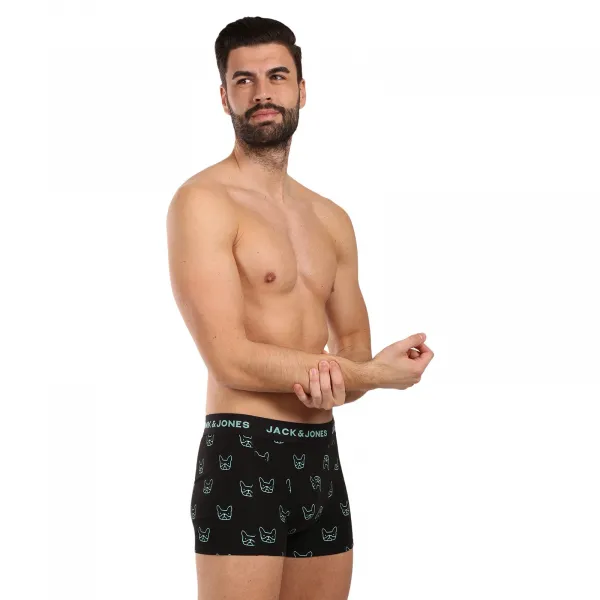 3PACK pánske boxerky Jack and Jones viacfarebné (12275817) M, trenky