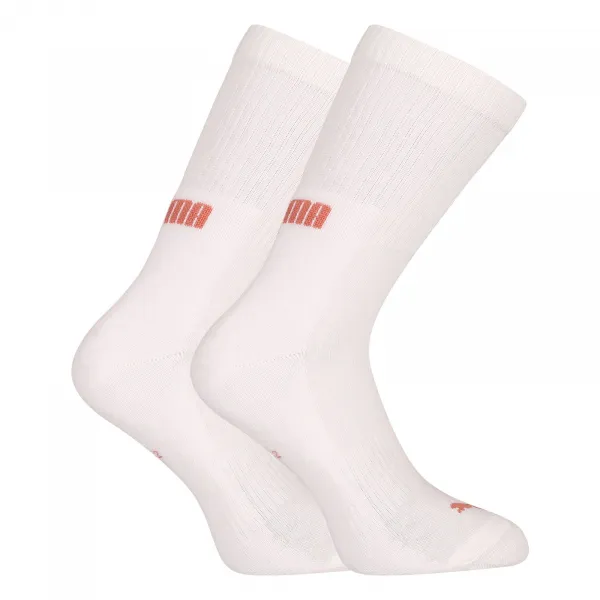 3PACK ponožky Puma vysoké biele (701222067 014) M