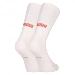 3PACK ponožky Puma vysoké biele (701222067 014) M