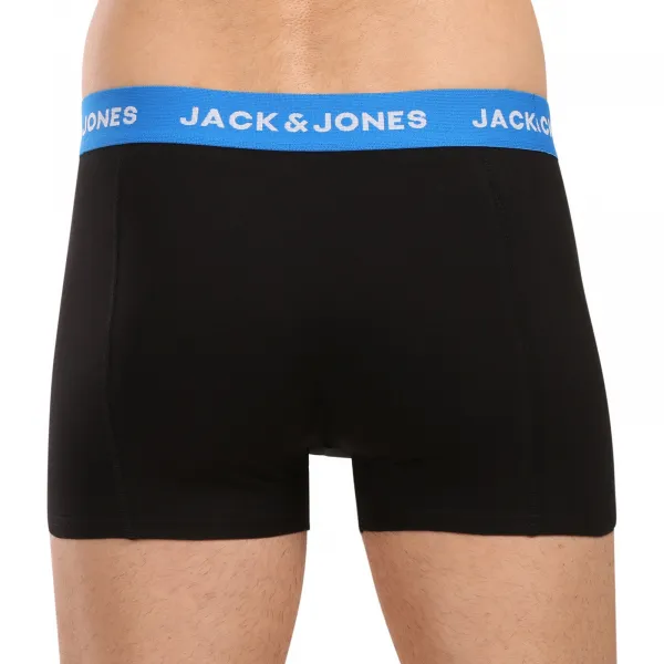 3PACK pánske boxerky Jack and Jones čierne (12271554) M, trenky