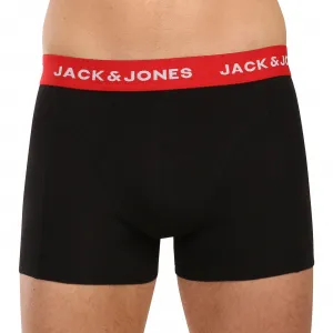 3PACK pánske boxerky Jack and Jones čierne (12271554) M, trenky