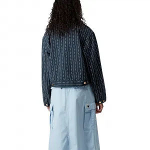Carhartt WIP Drewe Jacket Heart W "Pinstripe Ink" (I034845-2RU02)