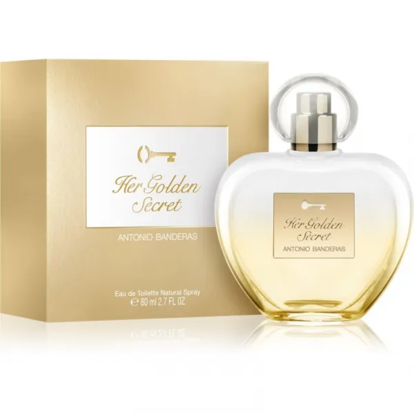 Banderas Her Golden Secret toaletná voda pre ženy 80 ml