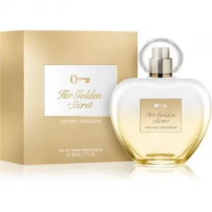 Banderas Her Golden Secret toaletná voda pre ženy 80 ml