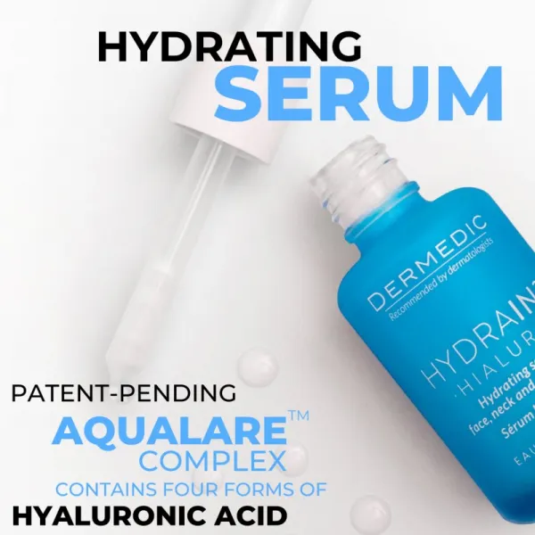 Dermedic Hydrain3 Hialuro hydratačné pleťové sérum pre suchú až veľmi suchú pleť 30 ml