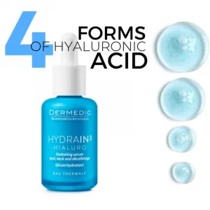 Dermedic Hydrain3 Hialuro hydratačné pleťové sérum pre suchú až veľmi suchú pleť 30 ml