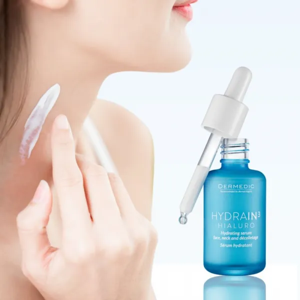 Dermedic Hydrain3 Hialuro hydratačné pleťové sérum pre suchú až veľmi suchú pleť 30 ml