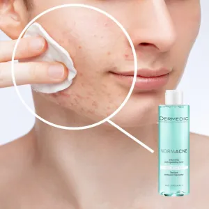 Dermedic Normacne Preventi upokojujúce čistiace tonikum pre mastnú a zmiešanú pleť 200 ml