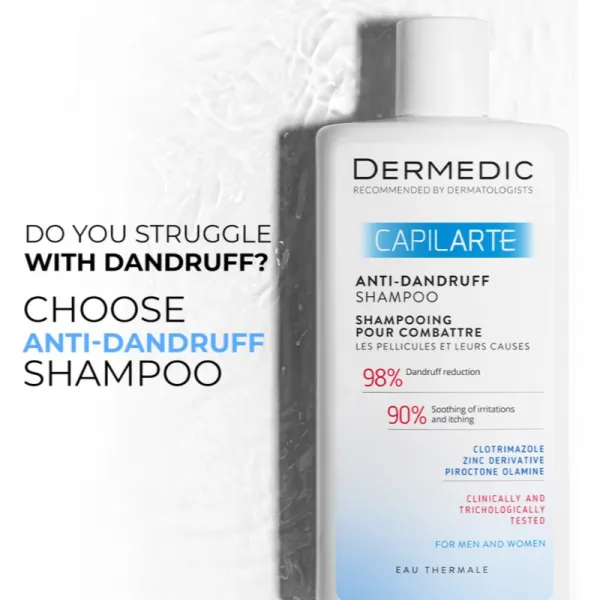 Dermedic Capilarte šampón proti lupinám 300 ml
