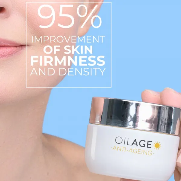 Dermedic Oilage Anti-Ageing vyživujúci denný krém pre obnovu hutnosti pleti 50 g