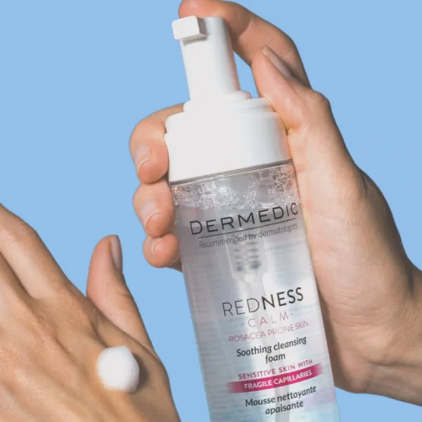 Dermedic Redness Calm upokojujúca čistiaca pena 150 ml