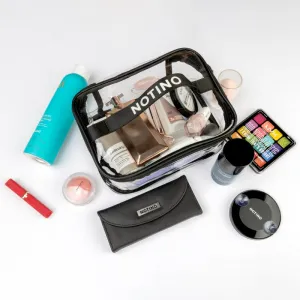 Notino Cosmetic Bags Clear Make-Up Artist Bag kozmetická taška transparentný 1 ks