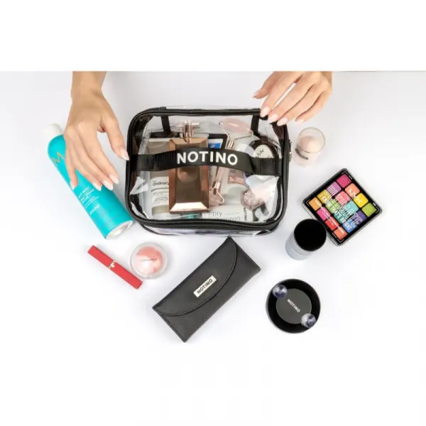 Notino Cosmetic Bags Clear Make-Up Artist Bag kozmetická taška transparentný 1 ks