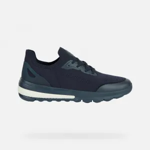 Dark blue men's sneakers Geox Spherica Actif - Men's