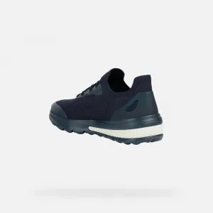 Dark blue men's sneakers Geox Spherica Actif - Men's