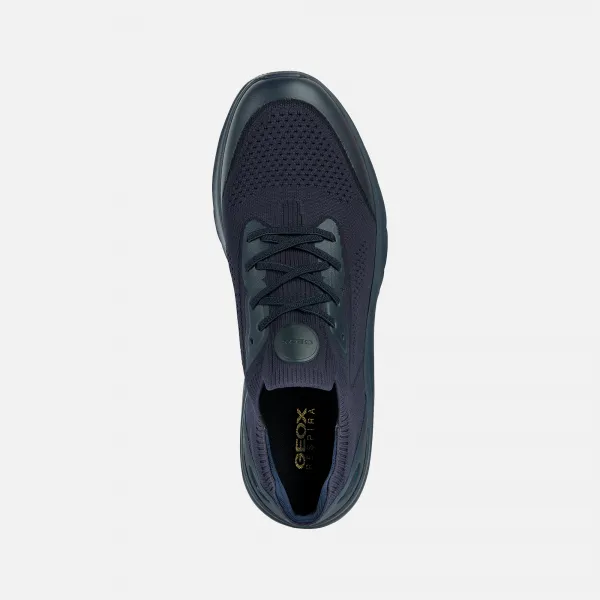 Dark blue men's sneakers Geox Spherica Actif - Men's