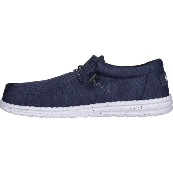 Lee Cooper CANVAS Pánske mokasíny, tmavo modrá, veľkosť