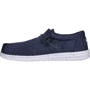 Lee Cooper CANVAS Pánske mokasíny, tmavo modrá, veľkosť