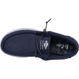 Lee Cooper CANVAS Pánske mokasíny, tmavo modrá, veľkosť