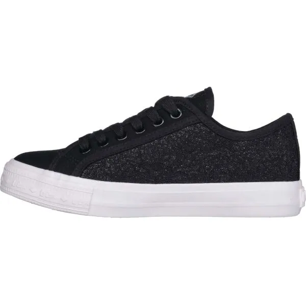 Lee Cooper CANVAS LEE COOPER Dámske tenisky, čierna, veľkosť