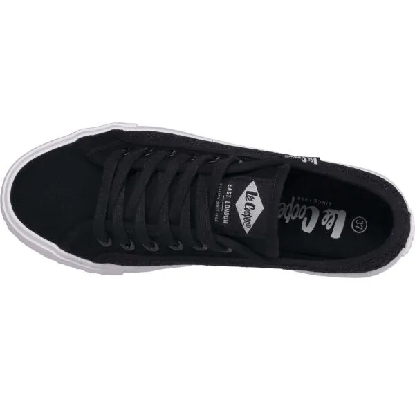 Lee Cooper CANVAS LEE COOPER Dámske tenisky, čierna, veľkosť