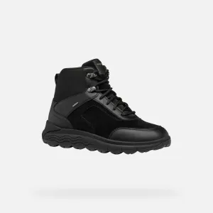 Black women's ankle boots Geoxspherica 4x4 B Abx - Women's