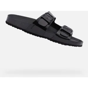 Black women's slippers Geox Brionia R - Women's