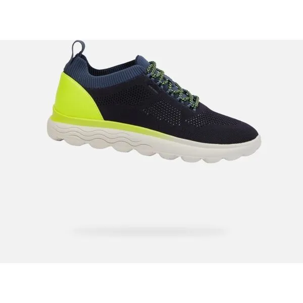 Dark Blue Men's Geox Spherica Sneakers - Men's