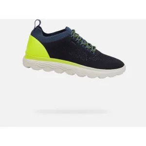 Dark Blue Men's Geox Spherica Sneakers - Men's