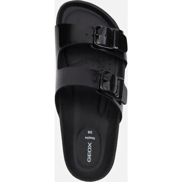 Black women's slippers Geox Brionia R - Women's