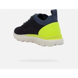 Dark Blue Men's Geox Spherica Sneakers - Men's