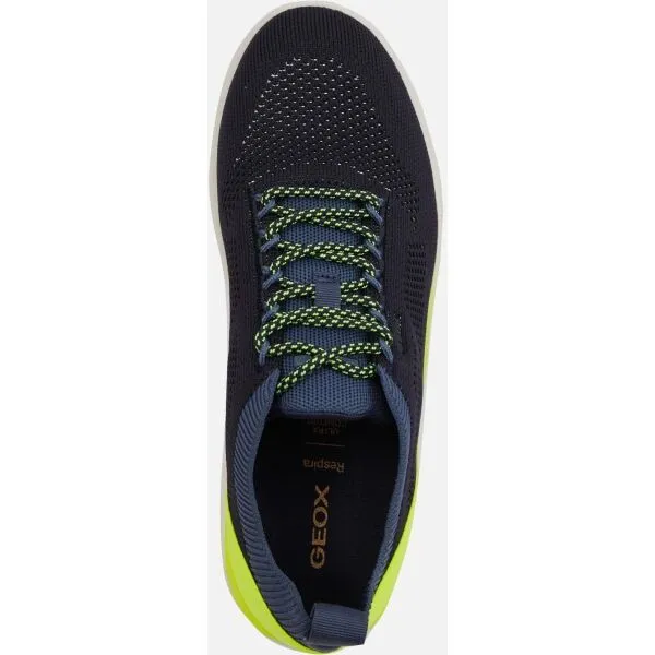 Dark Blue Men's Geox Spherica Sneakers - Men's