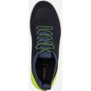 Dark Blue Men's Geox Spherica Sneakers - Men's