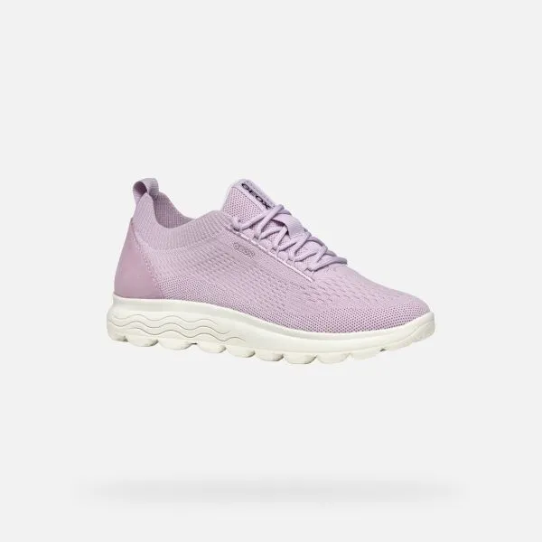 Purple women's sneakers Geox Spherica - Women's
