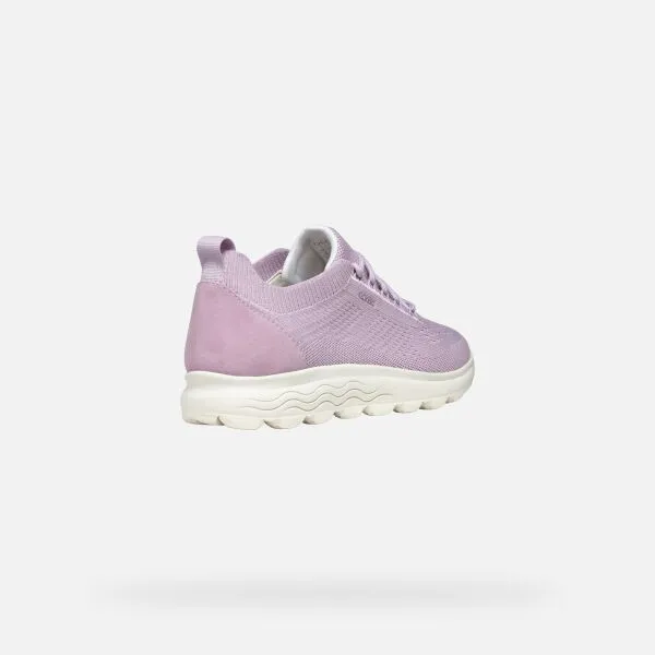 Purple women's sneakers Geox Spherica - Women's