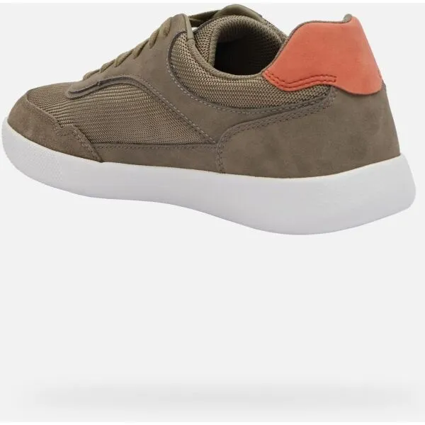 Light green men's sneakers Geox Rieti - Men's
